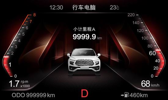 长安汽车获得外观设计专利授权：“用于电子设备的带控制循迹倒车图形用户界面”